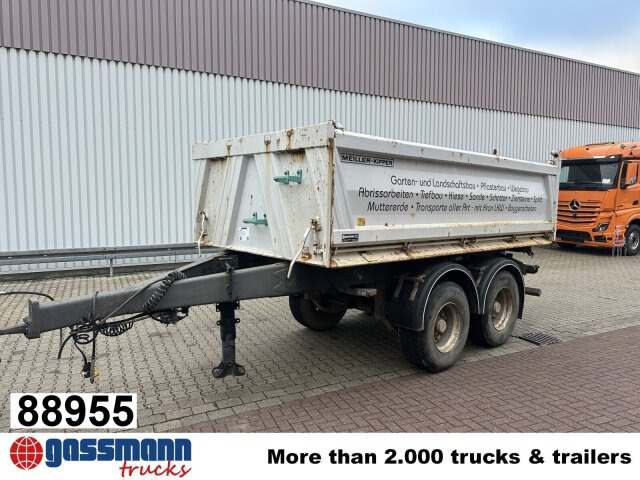 Meiller MZDA 18/21, Stahlbordwände, ca. 11m³ - Tipvogn påhængsvogn: billede 1 Meiller MZDA 18/21, Stahlbordwände, ca. 11m³ - Tipvogn påhængsvogn: billede 1