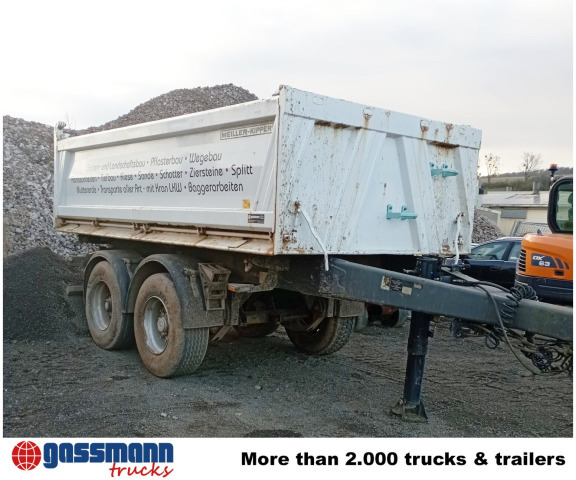 Meiller MZDA 18/21, Stahlbordwände, ca. 11m³ - Tipvogn påhængsvogn: billede 2 Meiller MZDA 18/21, Stahlbordwände, ca. 11m³ - Tipvogn påhængsvogn: billede 2