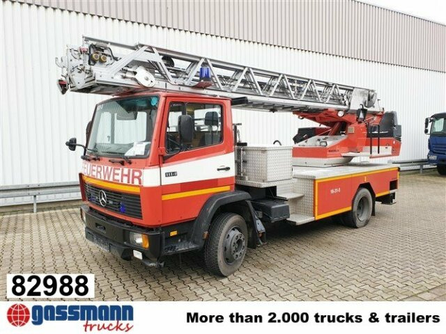 Mercedes-Benz 1114 4x2 DLK 18-12 CC Drehleiter, 24 Meter - Brandbil: billede 1 Mercedes-Benz 1114 4x2 DLK 18-12 CC Drehleiter, 24 Meter - Brandbil: billede 1