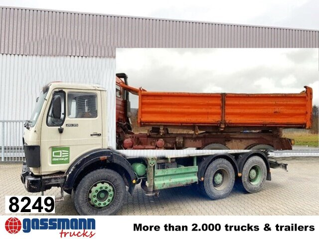 Mercedes-Benz 2635 6x4, V8-Motor - Tipvogn lastbil: billede 1 Mercedes-Benz 2635 6x4, V8-Motor - Tipvogn lastbil: billede 1