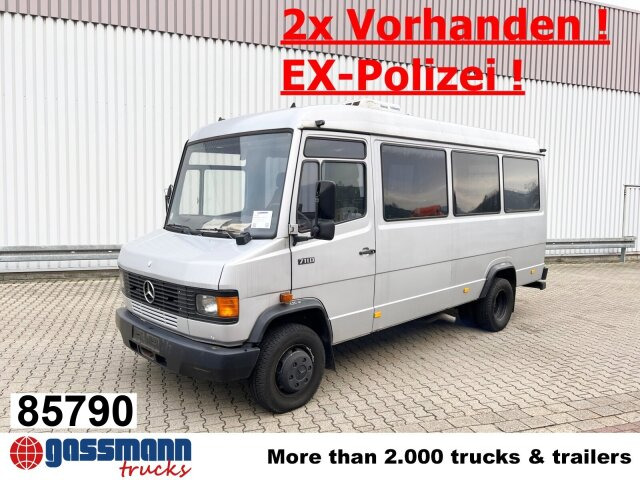 Mercedes-Benz 711 D-KA 4x2, Standklima, 11-Sitze, 2 x on stock - Minibus, Persontransport: billede 1 Mercedes-Benz 711 D-KA 4x2, Standklima, 11-Sitze, 2 x on stock - Minibus, Persontransport: billede 1