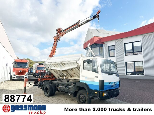 Mercedes-Benz 914 K 4x2, Kran Atlas 60.1, Funk - Tipvogn lastbil, Lastbil med kran: billede 1 Mercedes-Benz 914 K 4x2, Kran Atlas 60.1, Funk - Tipvogn lastbil, Lastbil med kran: billede 1