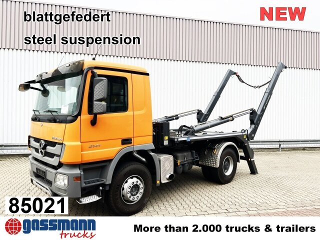 Mercedes-Benz Actros 2141 K 4x2, Tele-Absetzer - Liftdumper lastbil: billede 1 Mercedes-Benz Actros 2141 K 4x2, Tele-Absetzer - Liftdumper lastbil: billede 1