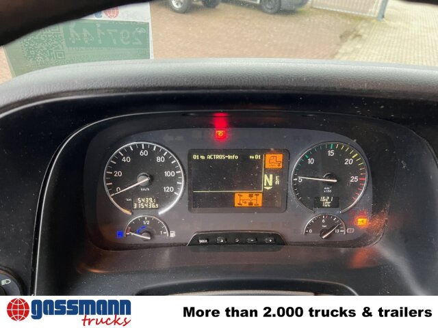 Mercedes-Benz Actros 2541 L 6x2, Lenk-/Liftachse - Lastbil chassis: billede 2 Mercedes-Benz Actros 2541 L 6x2, Lenk-/Liftachse - Lastbil chassis: billede 2