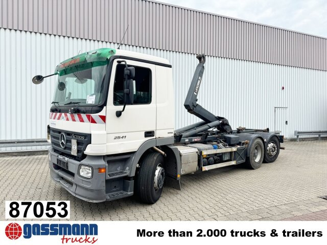 Mercedes-Benz Actros 2541 L 6x2, Retader, Lenkachse - Lastbil kroghejs: billede 1 Mercedes-Benz Actros 2541 L 6x2, Retader, Lenkachse - Lastbil kroghejs: billede 1