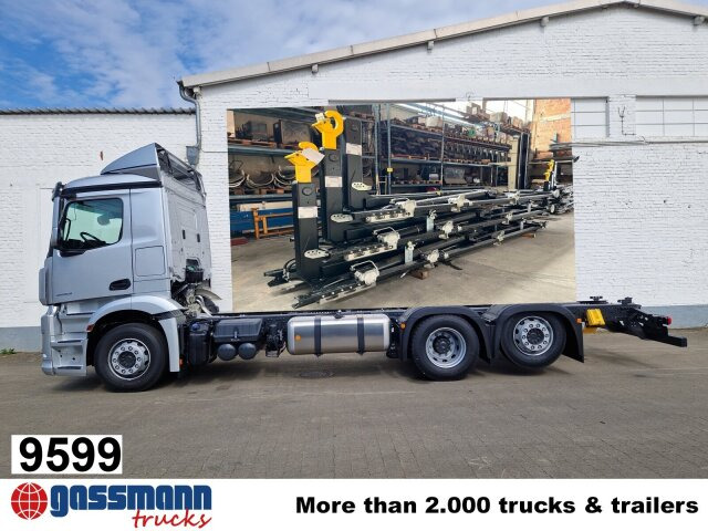 Mercedes-Benz Actros 2553 LL 6x2/46, Retarder, Liftachse, - Lastbil kroghejs: billede 1 Mercedes-Benz Actros 2553 LL 6x2/46, Retarder, Liftachse, - Lastbil kroghejs: billede 1