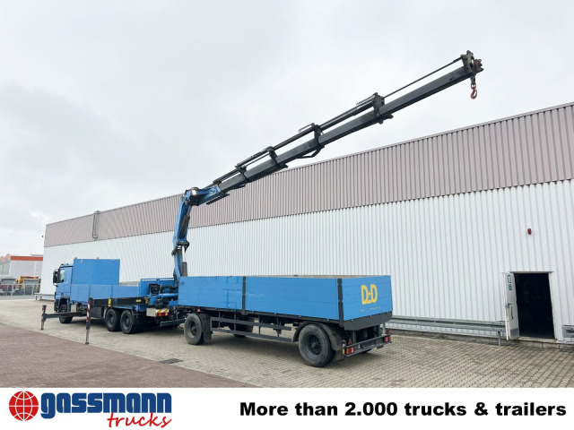 Mercedes-Benz Actros 2741 L 6x4, Twist-Lock ausz. auf 3m, - Lastbil med lad, Lastbil med kran: billede 4 Mercedes-Benz Actros 2741 L 6x4, Twist-Lock ausz. auf 3m, - Lastbil med lad, Lastbil med kran: billede 4