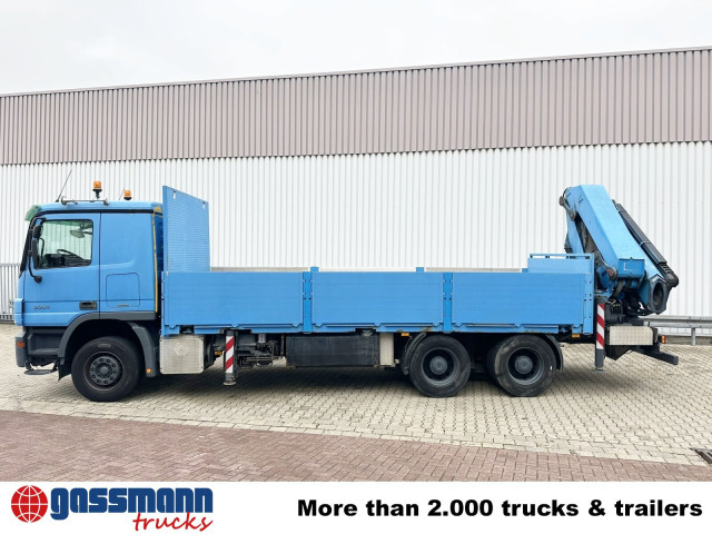 Mercedes-Benz Actros 2741 L 6x4, Twist-Lock ausz. auf 3m, - Lastbil med lad, Lastbil med kran: billede 2 Mercedes-Benz Actros 2741 L 6x4, Twist-Lock ausz. auf 3m, - Lastbil med lad, Lastbil med kran: billede 2