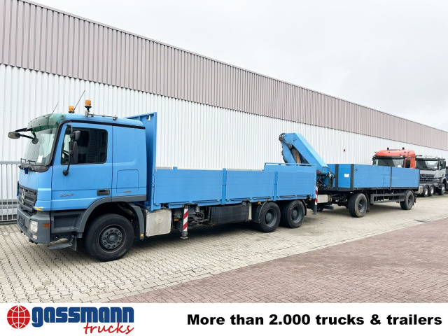 Mercedes-Benz Actros 2741 L 6x4, Twist-Lock ausz. auf 3m, - Lastbil med lad, Lastbil med kran: billede 5 Mercedes-Benz Actros 2741 L 6x4, Twist-Lock ausz. auf 3m, - Lastbil med lad, Lastbil med kran: billede 5
