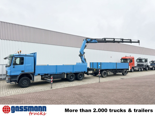 Mercedes-Benz Actros 2741 L 6x4, Twist-Lock ausz. auf 3m, - Lastbil med lad, Lastbil med kran: billede 3 Mercedes-Benz Actros 2741 L 6x4, Twist-Lock ausz. auf 3m, - Lastbil med lad, Lastbil med kran: billede 3