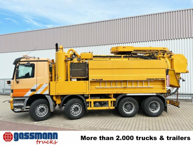 Mercedes-Benz Actros 3243 K 8x4/4, Müller Saug- und - Fejebil: billede 3 Mercedes-Benz Actros 3243 K 8x4/4, Müller Saug- und - Fejebil: billede 3