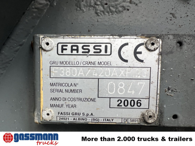 Mercedes-Benz Actros 3346 AK 6x6, 134t Anhängelast WSK, - Lastbil med lad, Lastbil med kran: billede 5 Mercedes-Benz Actros 3346 AK 6x6, 134t Anhängelast WSK, - Lastbil med lad, Lastbil med kran: billede 5