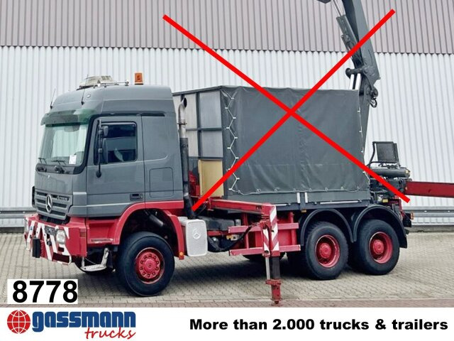 Mercedes-Benz Actros 3346 AK 6x6 - Lastbil chassis: billede 1 Mercedes-Benz Actros 3346 AK 6x6 - Lastbil chassis: billede 1