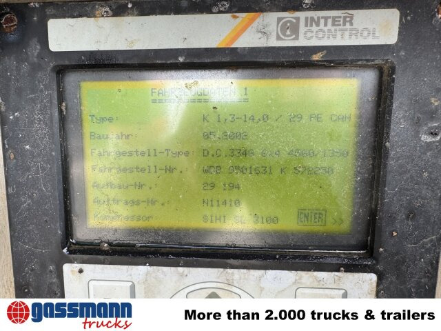 Mercedes-Benz Actros 3348 6x4, V8, Kroll Saug-/Spülwagen ca. - Fejebil: billede 2 Mercedes-Benz Actros 3348 6x4, V8, Kroll Saug-/Spülwagen ca. - Fejebil: billede 2