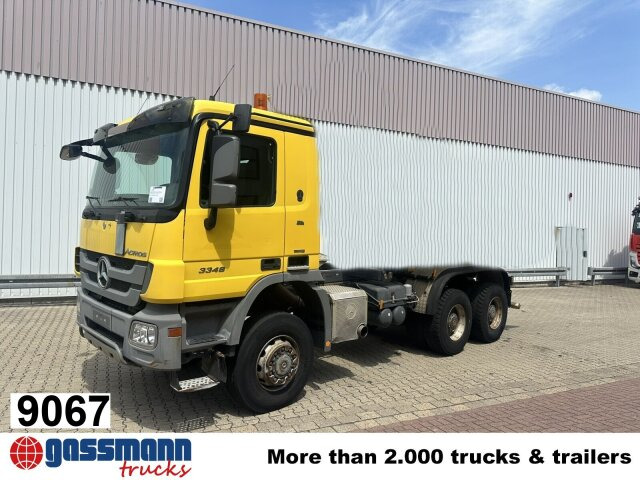 Mercedes-Benz Actros 3348 AK 6x6 - Lastbil chassis: billede 1 Mercedes-Benz Actros 3348 AK 6x6 - Lastbil chassis: billede 1