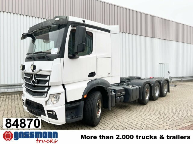 Mercedes-Benz Actros 3551 L 8x2/4, Vorlauflenkachse, - Lastbil chassis: billede 1 Mercedes-Benz Actros 3551 L 8x2/4, Vorlauflenkachse, - Lastbil chassis: billede 1