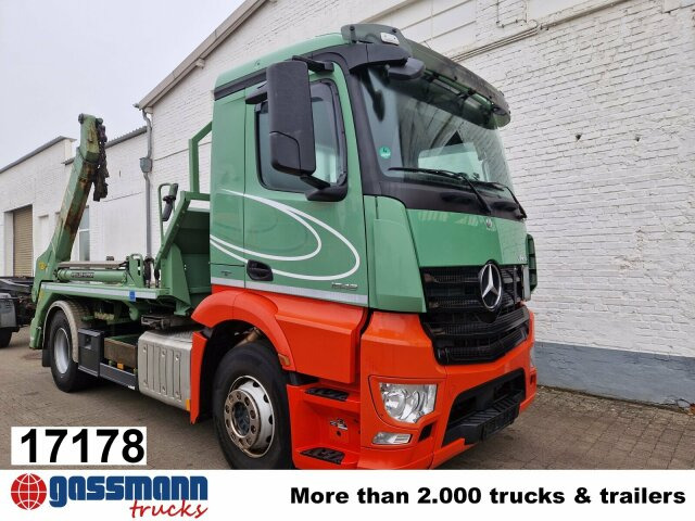 Mercedes-Benz Antos 1848 L 4x2, Meiller AK 12 MTG Teleskop, - Liftdumper lastbil: billede 1 Mercedes-Benz Antos 1848 L 4x2, Meiller AK 12 MTG Teleskop, - Liftdumper lastbil: billede 1