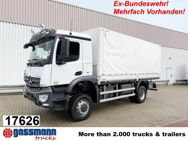 Mercedes-Benz Arocs 1827 A 4x4, Ex-! - Lastbil med lad: billede 1 Mercedes-Benz Arocs 1827 A 4x4, Ex-! - Lastbil med lad: billede 1
