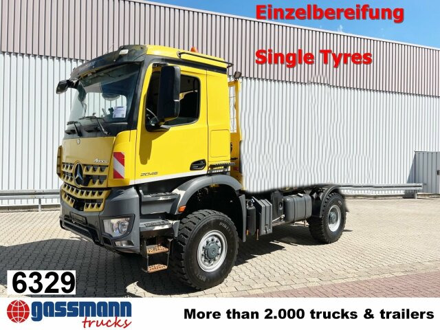 Mercedes-Benz Arocs 2045 AK 4x4, GROUNDER - Lastbil chassis: billede 1 Mercedes-Benz Arocs 2045 AK 4x4, GROUNDER - Lastbil chassis: billede 1