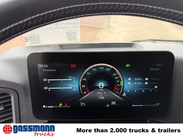 Mercedes-Benz Arocs 2553 L 6x2, Retarder, Lenk-/Liftachse, - Lastbil chassis: billede 2 Mercedes-Benz Arocs 2553 L 6x2, Retarder, Lenk-/Liftachse, - Lastbil chassis: billede 2