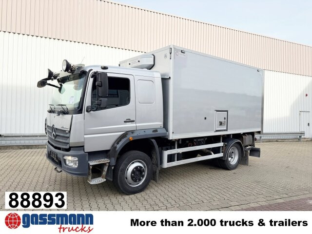 Mercedes-Benz Atego 1330 4x4, Iso-Koffer mit Heizung, LBW - Lastbil varevogn: billede 1 Mercedes-Benz Atego 1330 4x4, Iso-Koffer mit Heizung, LBW - Lastbil varevogn: billede 1