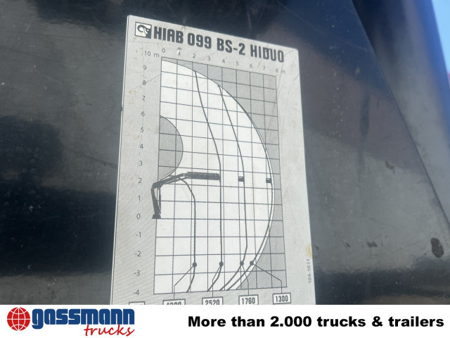 Mercedes-Benz Atego 1624/27 4x2, Heckkran Hiab 099 BS-2 HiDuo, - Tipvogn lastbil, Lastbil med kran: billede 2 Mercedes-Benz Atego 1624/27 4x2, Heckkran Hiab 099 BS-2 HiDuo, - Tipvogn lastbil, Lastbil med kran: billede 2