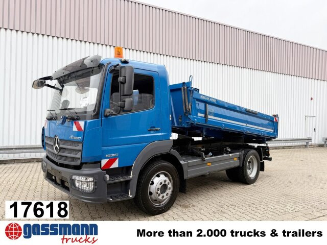 Mercedes-Benz Atego 1630 K 4x2, Meiller 3-Seiten, 2 x AHK Öl - Tipvogn lastbil: billede 1 Mercedes-Benz Atego 1630 K 4x2, Meiller 3-Seiten, 2 x AHK Öl - Tipvogn lastbil: billede 1