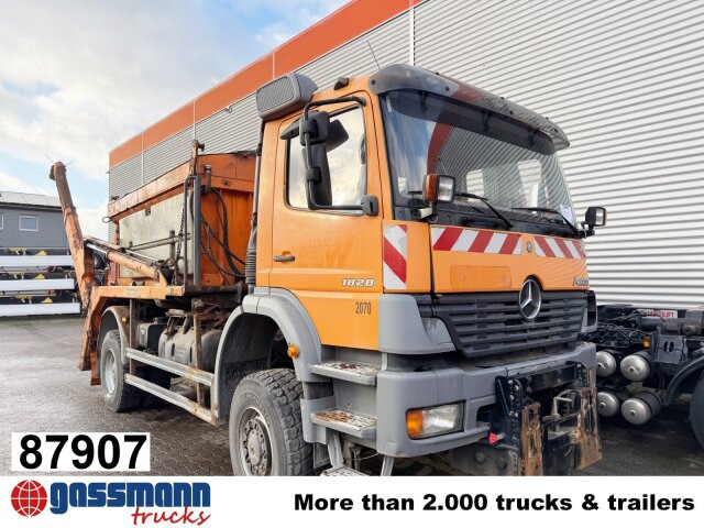 Mercedes-Benz Atego 1828 4x4, Tele-Absetzer, - Liftdumper lastbil: billede 1 Mercedes-Benz Atego 1828 4x4, Tele-Absetzer, - Liftdumper lastbil: billede 1