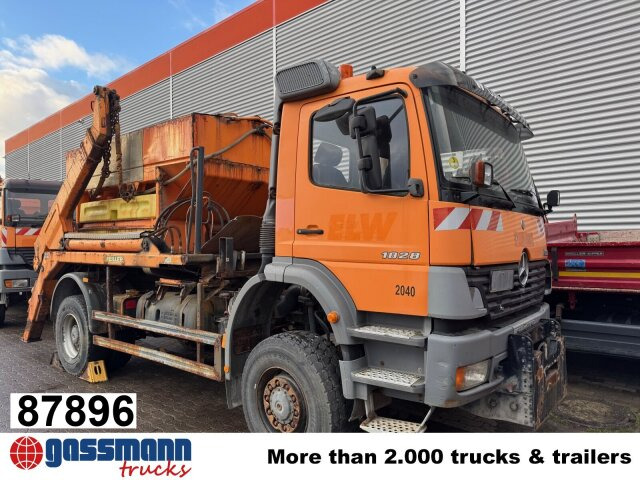 Mercedes-Benz Atego 1828 4x4, Tele-Absetzer, - Liftdumper lastbil: billede 1 Mercedes-Benz Atego 1828 4x4, Tele-Absetzer, - Liftdumper lastbil: billede 1