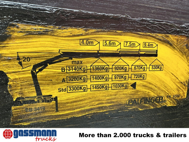 Mercedes-Benz Atego 818 K 4x2 mit Kran Palfinger PK 6500, 2x - Tipvogn lastbil, Lastbil med kran: billede 2 Mercedes-Benz Atego 818 K 4x2 mit Kran Palfinger PK 6500, 2x - Tipvogn lastbil, Lastbil med kran: billede 2