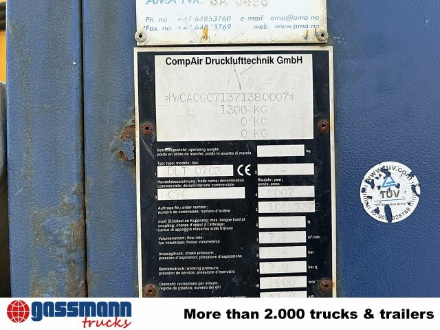 Mercedes-Benz Axor 1824 K 4x2, AMV Hubsteiger + Kompressor, - Lastbil med mandskabslift: billede 2 Mercedes-Benz Axor 1824 K 4x2, AMV Hubsteiger + Kompressor, - Lastbil med mandskabslift: billede 2