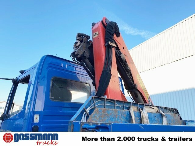 Mercedes-Benz Axor 1828 L 4x2 mit Kran Palfinger PK 9501, Funk - Lastbil med lad, Lastbil med kran: billede 2 Mercedes-Benz Axor 1828 L 4x2 mit Kran Palfinger PK 9501, Funk - Lastbil med lad, Lastbil med kran: billede 2