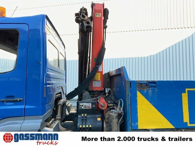 Mercedes-Benz Axor 1828 L 4x2 mit Kran Palfinger PK 9501, Funk - Lastbil med lad, Lastbil med kran: billede 3 Mercedes-Benz Axor 1828 L 4x2 mit Kran Palfinger PK 9501, Funk - Lastbil med lad, Lastbil med kran: billede 3
