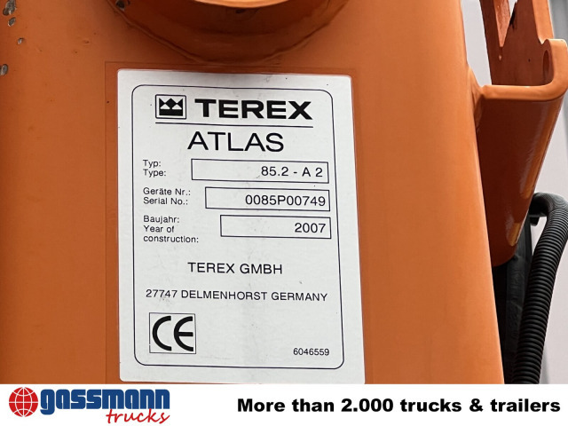 Mercedes-Benz Axor 1829 AK 4x4 mit Kran Atlas AK 85.2 - Tipvogn lastbil, Lastbil med kran: billede 2 Mercedes-Benz Axor 1829 AK 4x4 mit Kran Atlas AK 85.2 - Tipvogn lastbil, Lastbil med kran: billede 2