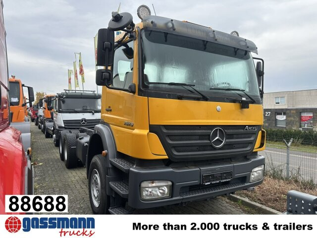 Mercedes-Benz Axor 2629 K 6x4, PTO, Steel, Manual, 6-Zylinder - Lastbil chassis: billede 1 Mercedes-Benz Axor 2629 K 6x4, PTO, Steel, Manual, 6-Zylinder - Lastbil chassis: billede 1