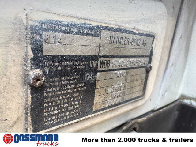 Mercedes-Benz LK 814 4x2, 6-Zylinder, City-Abroller - Lastbil kroghejs: billede 3 Mercedes-Benz LK 814 4x2, 6-Zylinder, City-Abroller - Lastbil kroghejs: billede 3