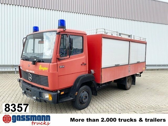 Mercedes-Benz LK 814 F 4x2, Ziegler RW1, 6-Zylinder Motor - Lastbil varevogn: billede 1 Mercedes-Benz LK 814 F 4x2, Ziegler RW1, 6-Zylinder Motor - Lastbil varevogn: billede 1