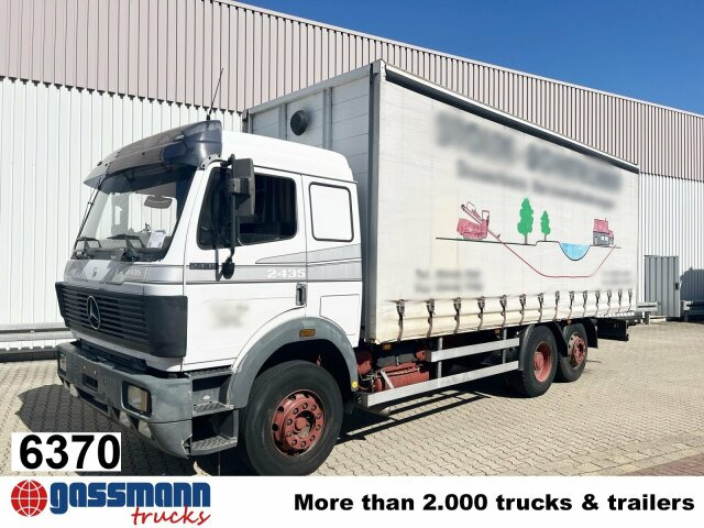 Mercedes-Benz SK 2435 L 6x2, V8 - Lastbil med lad: billede 1 Mercedes-Benz SK 2435 L 6x2, V8 - Lastbil med lad: billede 1