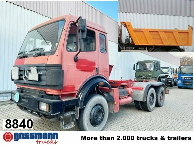 Mercedes-Benz SK II 25/2634 K 6x4, Stahlmulde ca. 13m³ - Tipvogn lastbil: billede 1 Mercedes-Benz SK II 25/2634 K 6x4, Stahlmulde ca. 13m³ - Tipvogn lastbil: billede 1
