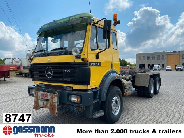 Mercedes-Benz SK II 2631 6x4, Winterdienstausstattung - Lastbil chassis: billede 1 Mercedes-Benz SK II 2631 6x4, Winterdienstausstattung - Lastbil chassis: billede 1