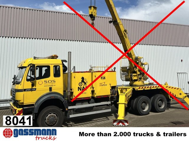 Mercedes-Benz SK II 2638/44 A 6x6, V8, Retarder - Lastbil chassis: billede 1 Mercedes-Benz SK II 2638/44 A 6x6, V8, Retarder - Lastbil chassis: billede 1