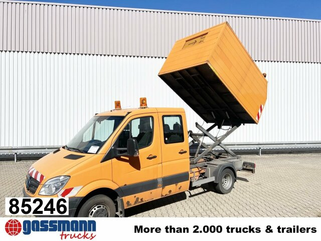 Mercedes-Benz Sprinter 515 CDI 4x2 Doka, Alu-Kasten, - Varevogn, Mandskabsbil: billede 1 Mercedes-Benz Sprinter 515 CDI 4x2 Doka, Alu-Kasten, - Varevogn, Mandskabsbil: billede 1