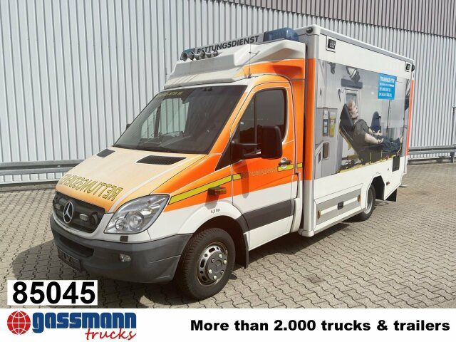 Mercedes-Benz Sprinter 516 CDI 4x2, Rettungswagen, Bi-Xenon - Varevogn: billede 1 Mercedes-Benz Sprinter 516 CDI 4x2, Rettungswagen, Bi-Xenon - Varevogn: billede 1