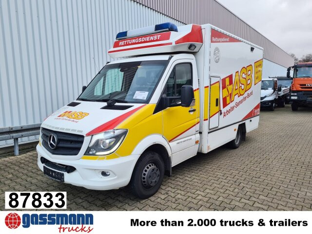 Mercedes-Benz Sprinter 516 CDI 4x2, Rettungswagen - Varevogn: billede 1 Mercedes-Benz Sprinter 516 CDI 4x2, Rettungswagen - Varevogn: billede 1