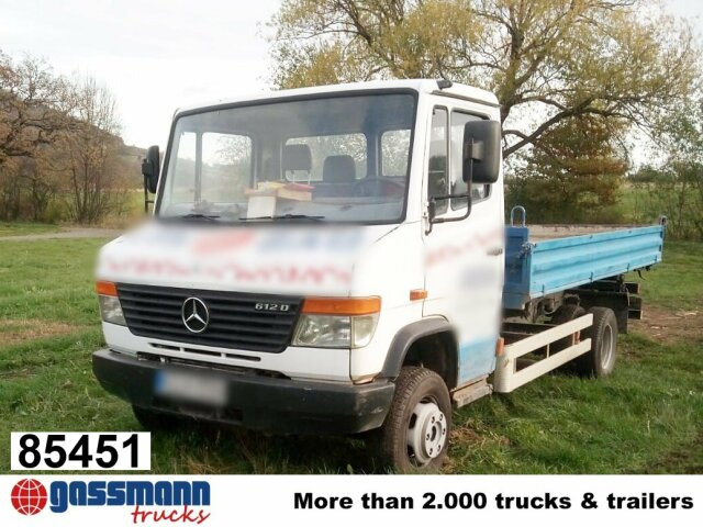 Mercedes-Benz Vario 612 DK 4x2, Kipper-Meiller - Ladbil med tip: billede 1 Mercedes-Benz Vario 612 DK 4x2, Kipper-Meiller - Ladbil med tip: billede 1