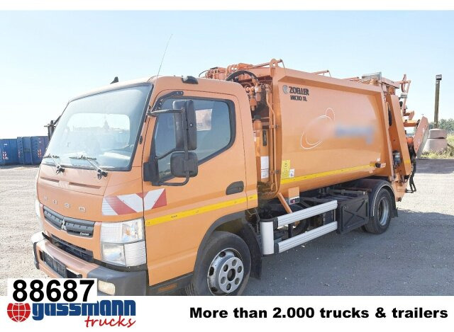 Mitsubishi Fuso 7C18 4x2, Zöller Micro XL 7, Zöller - Fejebil: billede 1 Mitsubishi Fuso 7C18 4x2, Zöller Micro XL 7, Zöller - Fejebil: billede 1