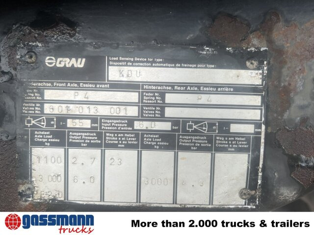 Müller-Mitteltal KDU 6 - Tipvogn påhængsvogn: billede 2 Müller-Mitteltal KDU 6 - Tipvogn påhængsvogn: billede 2