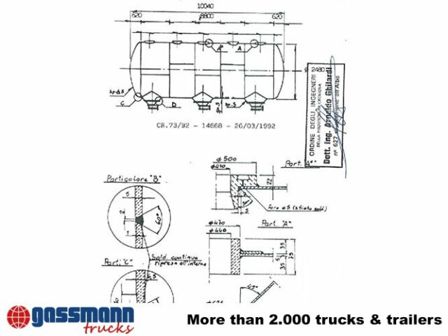 PIACENZA (I) C36R2P43, 43m³ - Silotrailer: billede 3 PIACENZA (I) C36R2P43, 43m³ - Silotrailer: billede 3