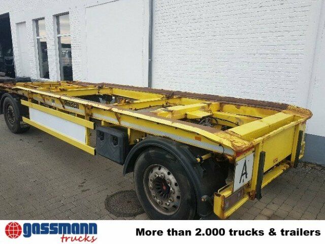 Reisch Abrollanhänger REA-18EL, bis 7 m - Kroghejsvogn/ Skip loader anhænger: billede 3 Reisch Abrollanhänger REA-18EL, bis 7 m - Kroghejsvogn/ Skip loader anhænger: billede 3