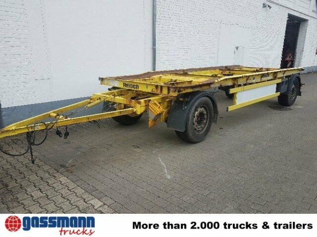 Reisch Abrollanhänger REA-18EL, bis 7 m - Kroghejsvogn/ Skip loader anhænger: billede 2 Reisch Abrollanhänger REA-18EL, bis 7 m - Kroghejsvogn/ Skip loader anhænger: billede 2